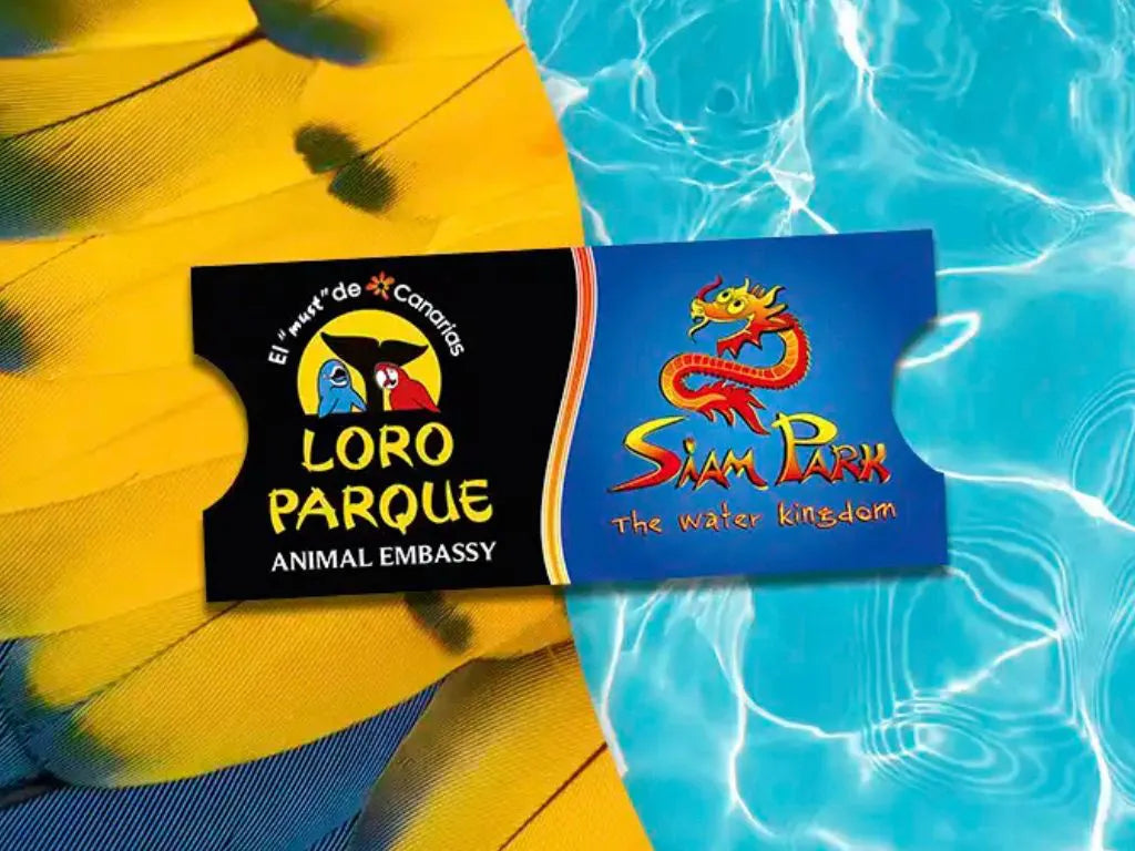 Twin Ticket + Transfer (Loro Parque + Siam Park)