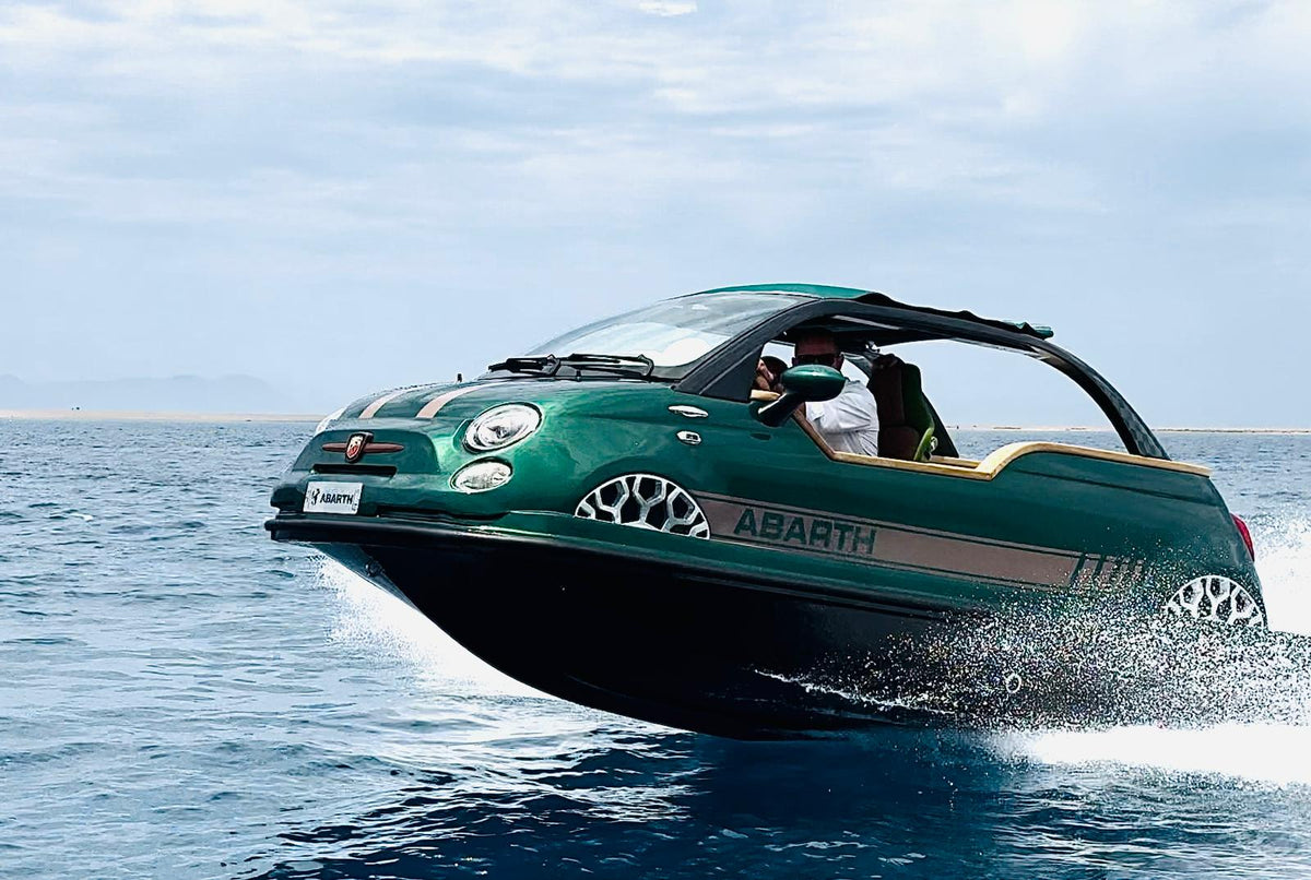 abarth fiat 500 jet car