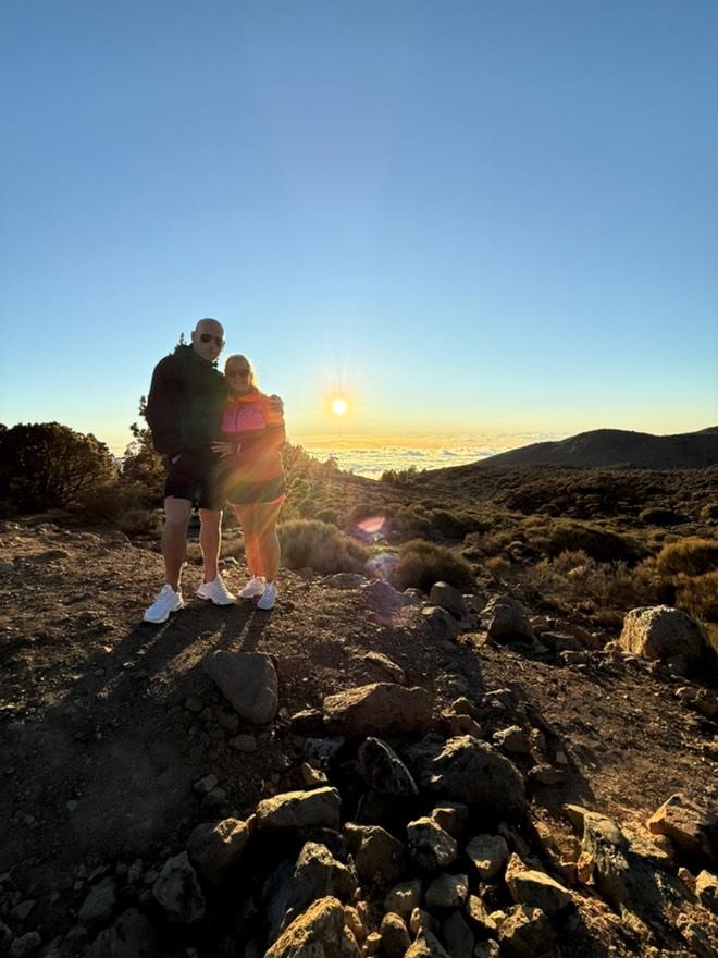 Buggy teide sunset