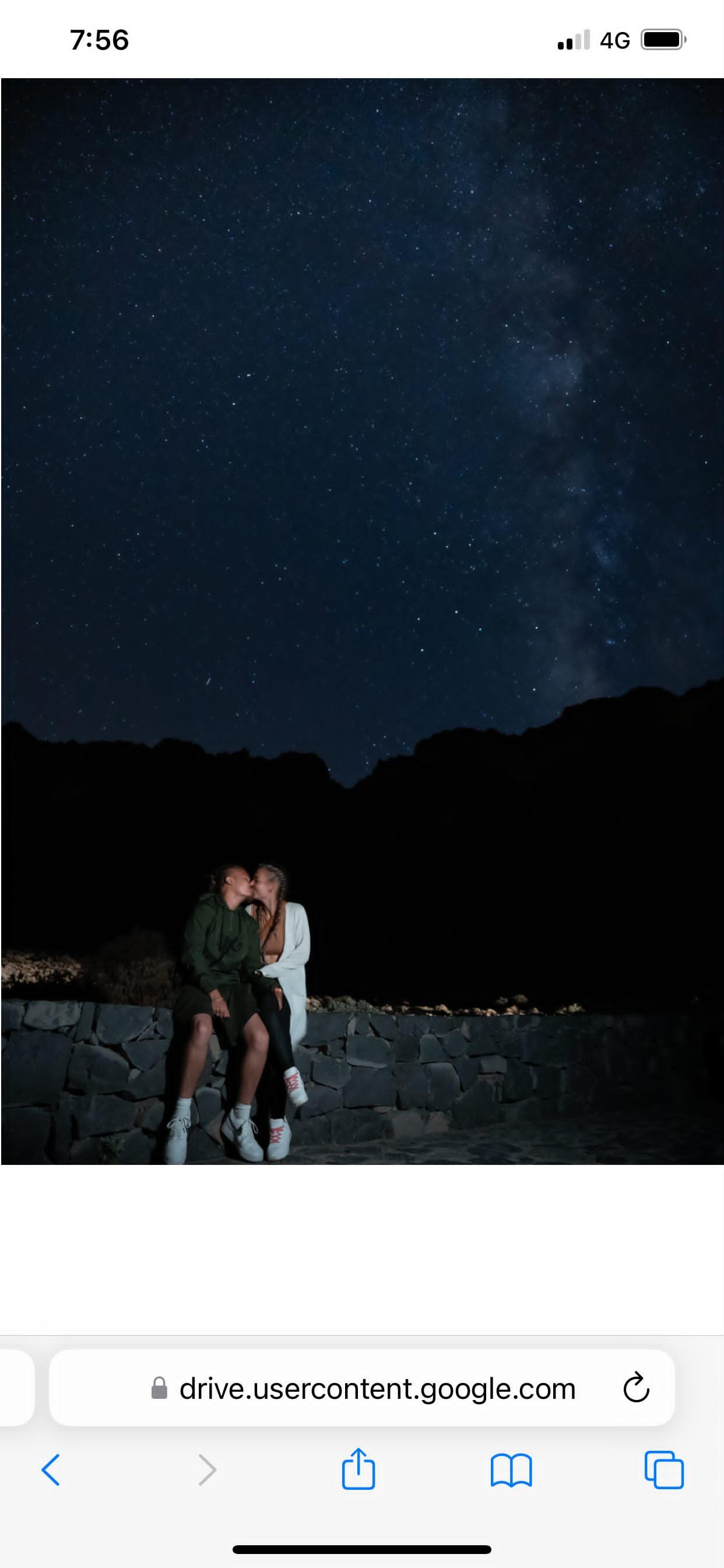 Sunset & star gazing with meal