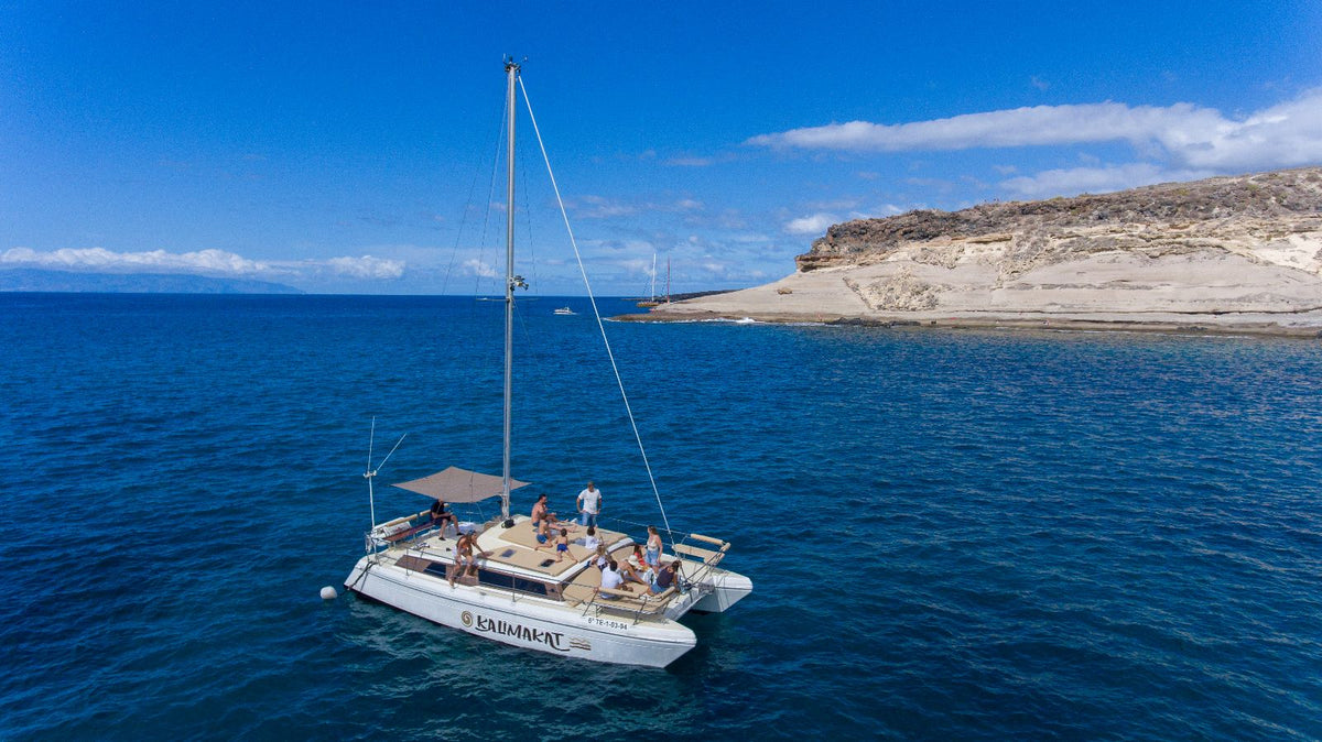 Private catamaran 22 people