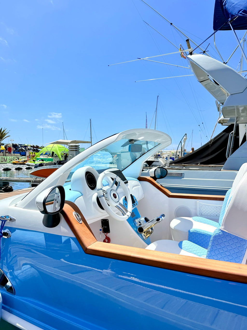 Fiat 500 jet car