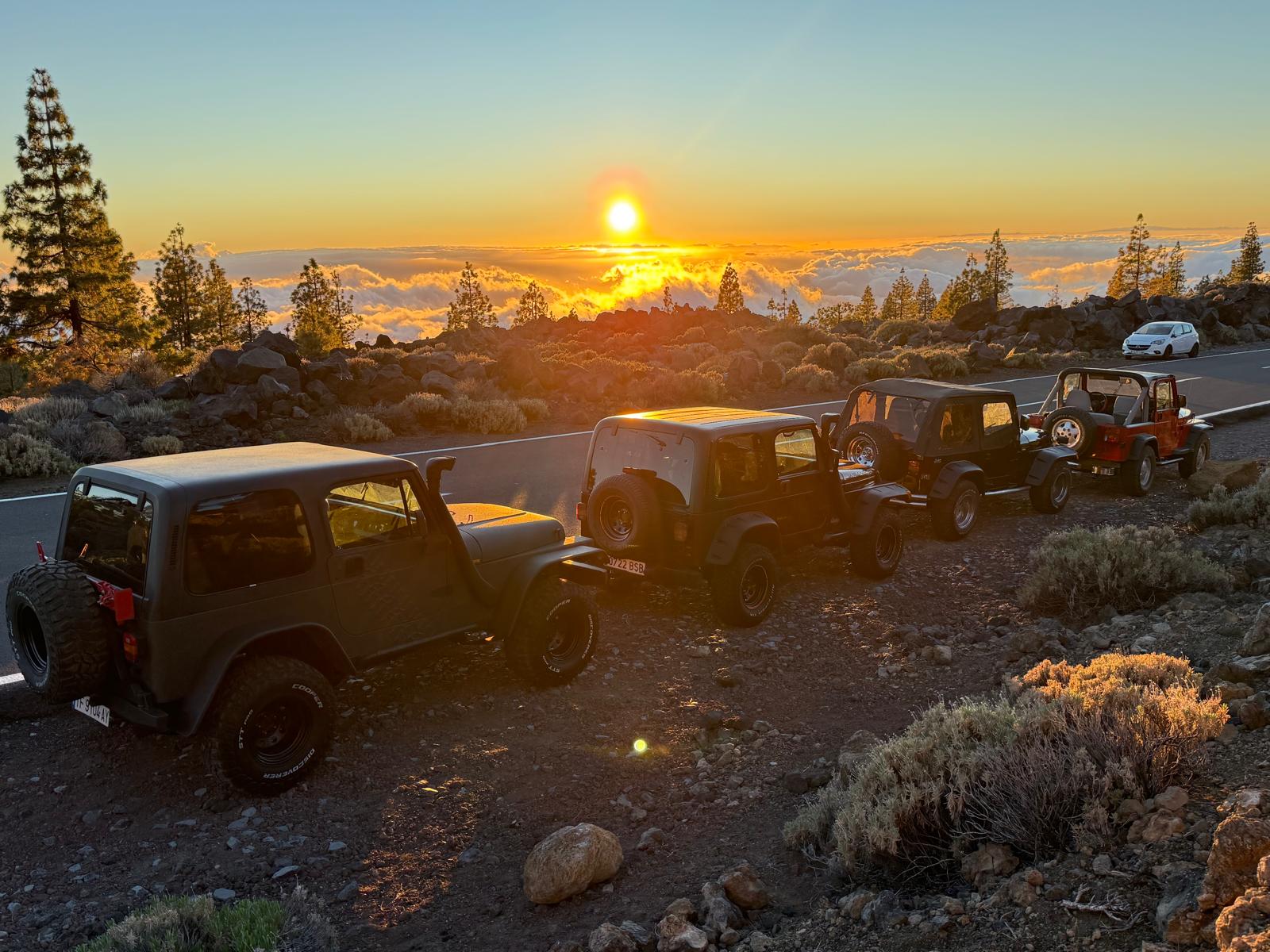 Jeep Teide Sunset 3.5 h
