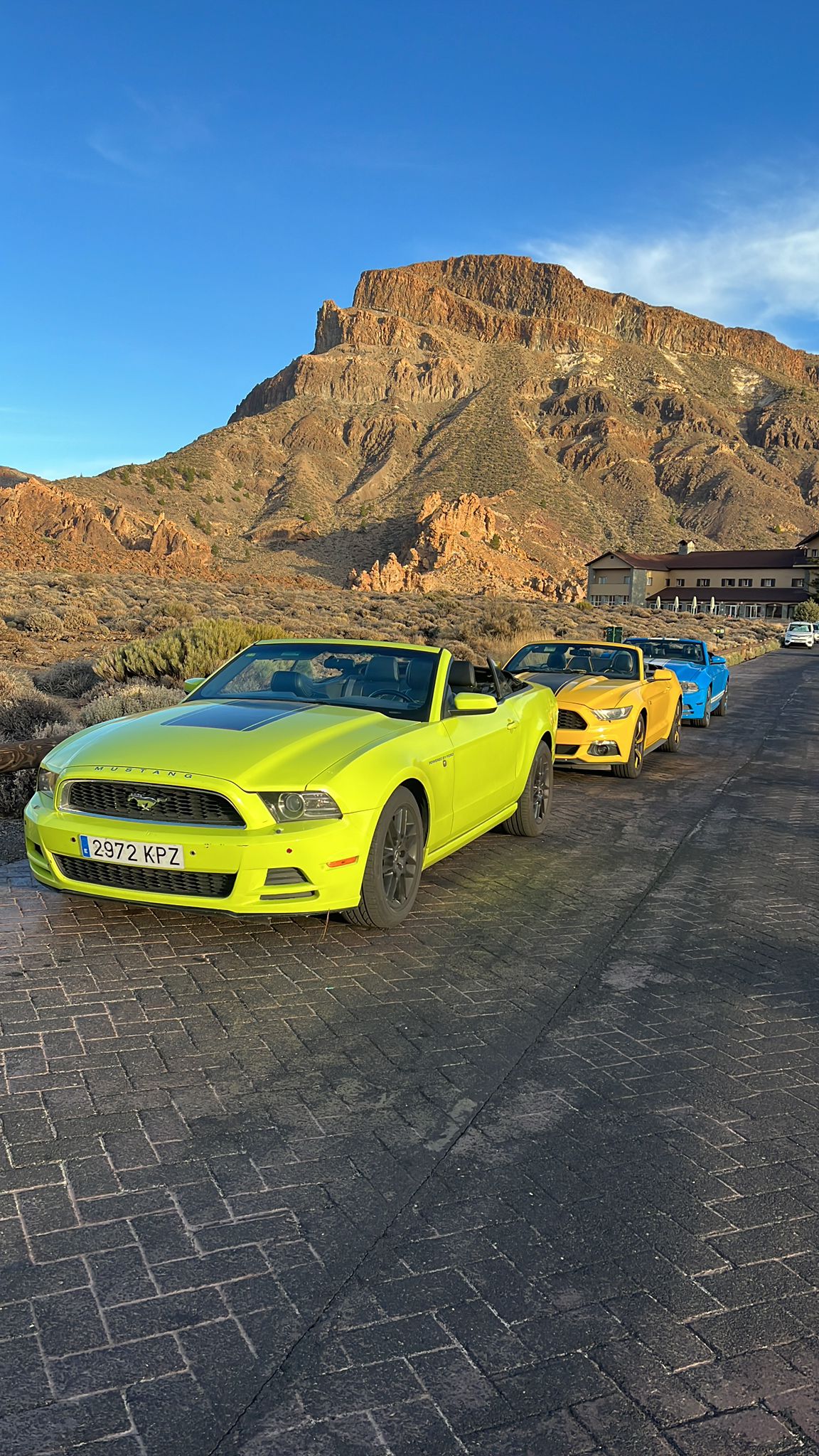 Sunset Mustang Teide Tour